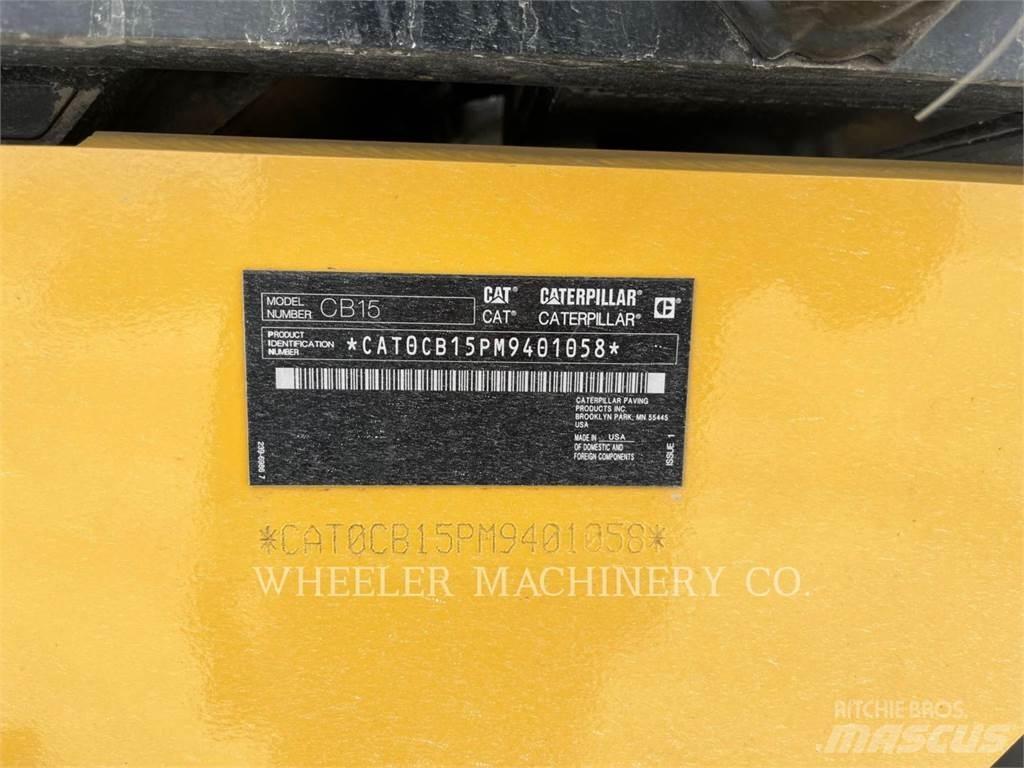 CAT CB15 CW VV Twin drum rollers