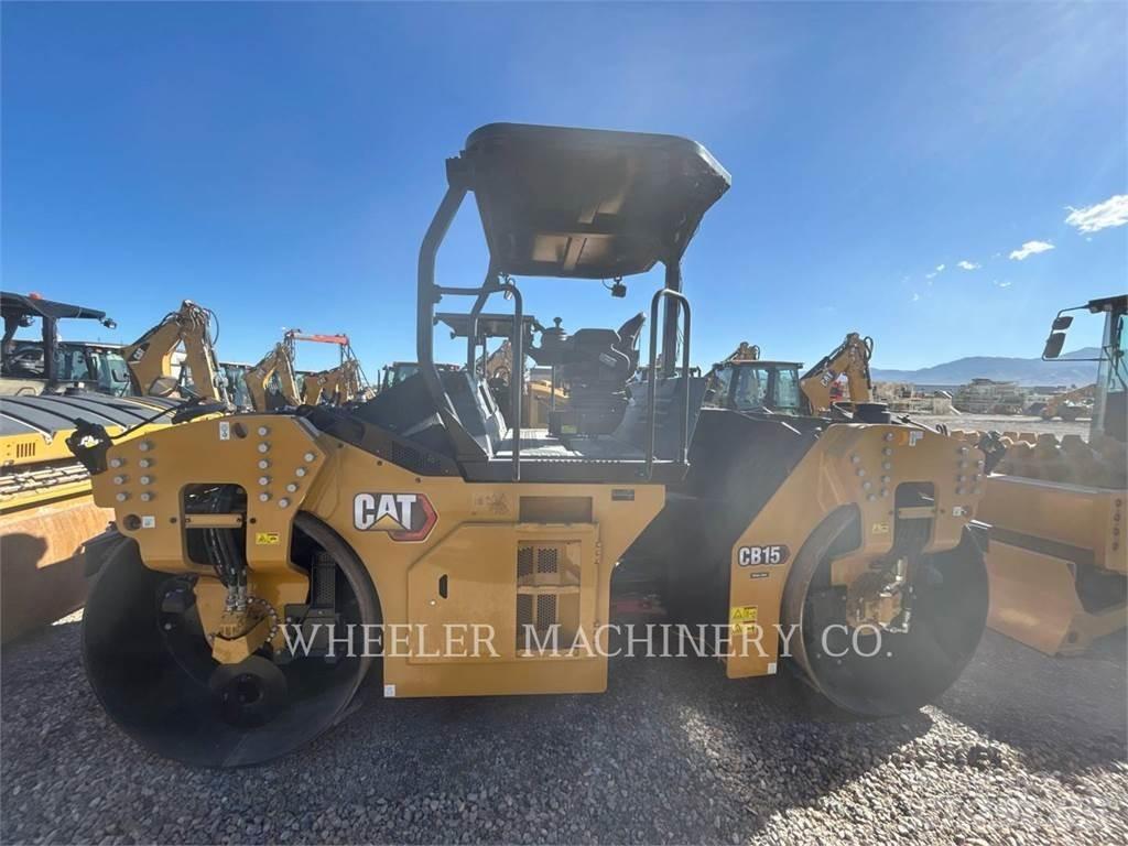 CAT CB15 CW VV Twin drum rollers