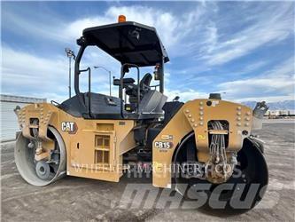 CAT CB15 CW VV Twin drum rollers