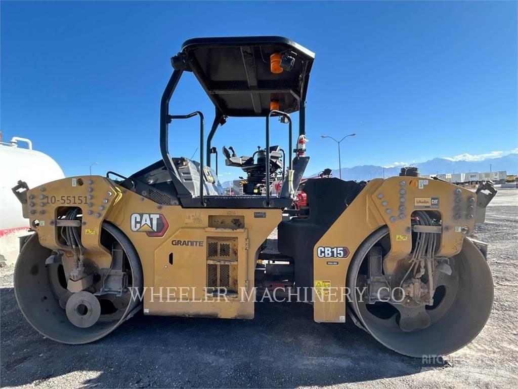 CAT CB15 CW VV Twin drum rollers