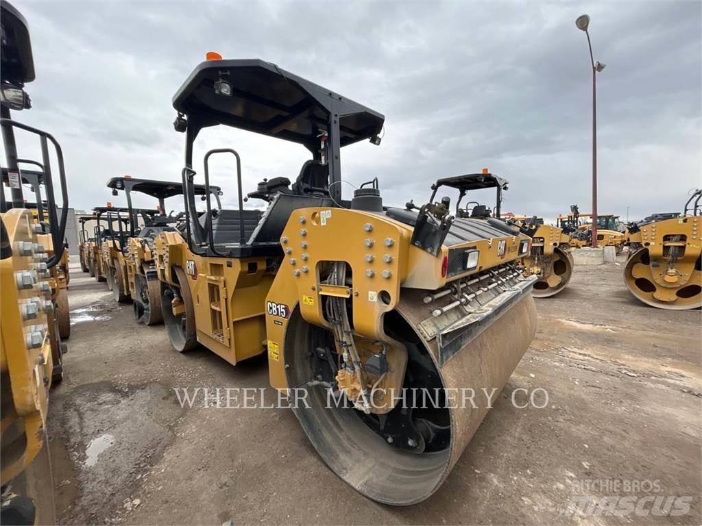 CAT CB15 CW VV Twin drum rollers