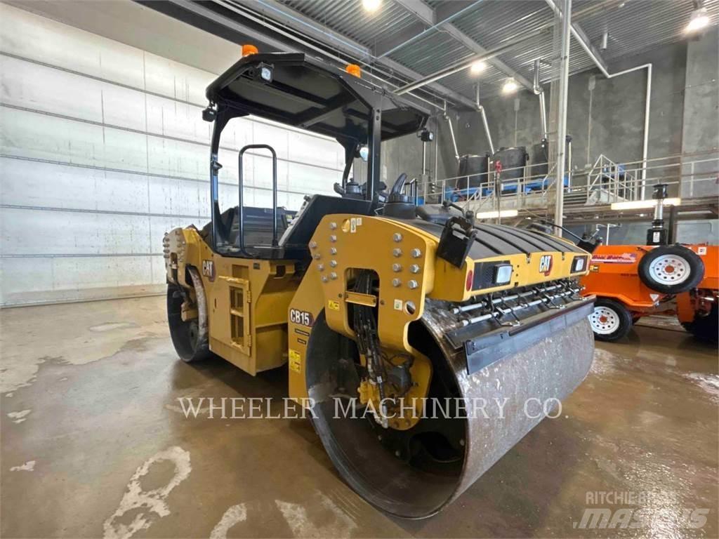 CAT CB15 CW VV Twin drum rollers