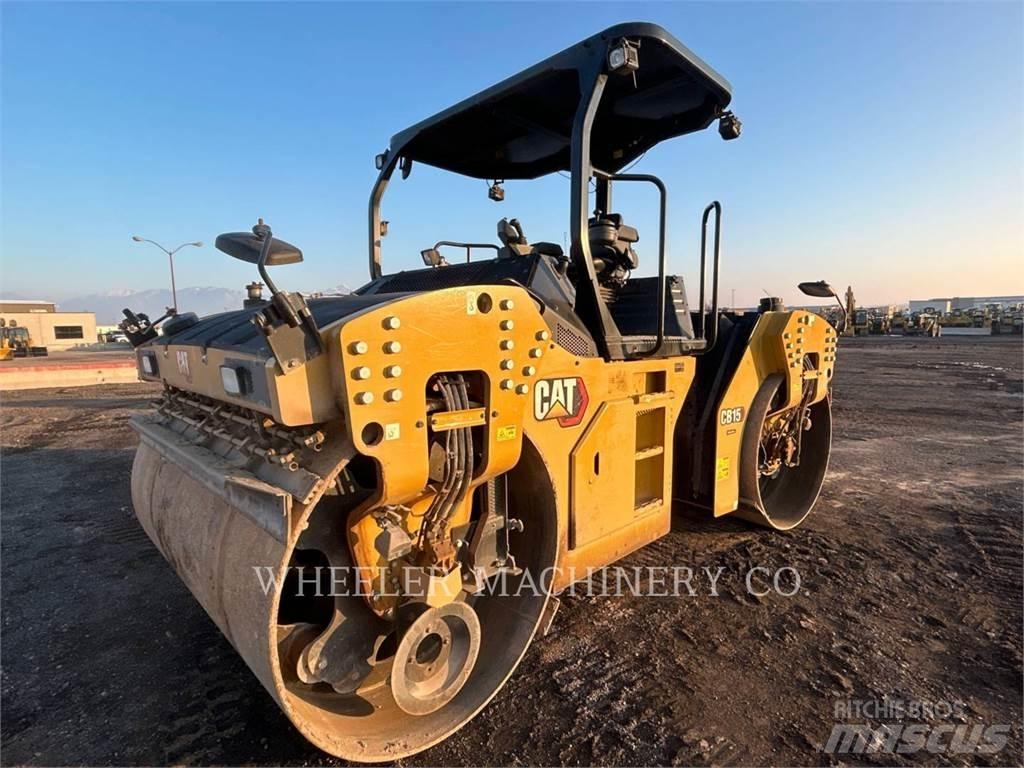 CAT CB15 CW VV Twin drum rollers