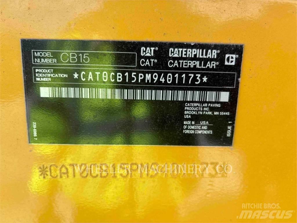 CAT CB15 CW VV Twin drum rollers