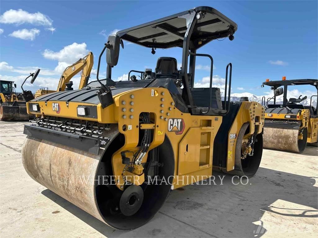 CAT CB15 CW VV Twin drum rollers