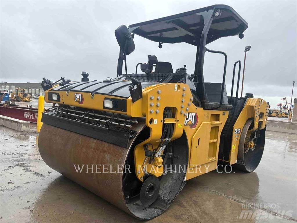 CAT CB15 CW VV Twin drum rollers