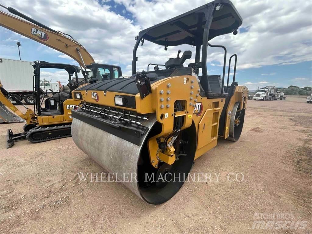 CAT CB15 CW VV Twin drum rollers