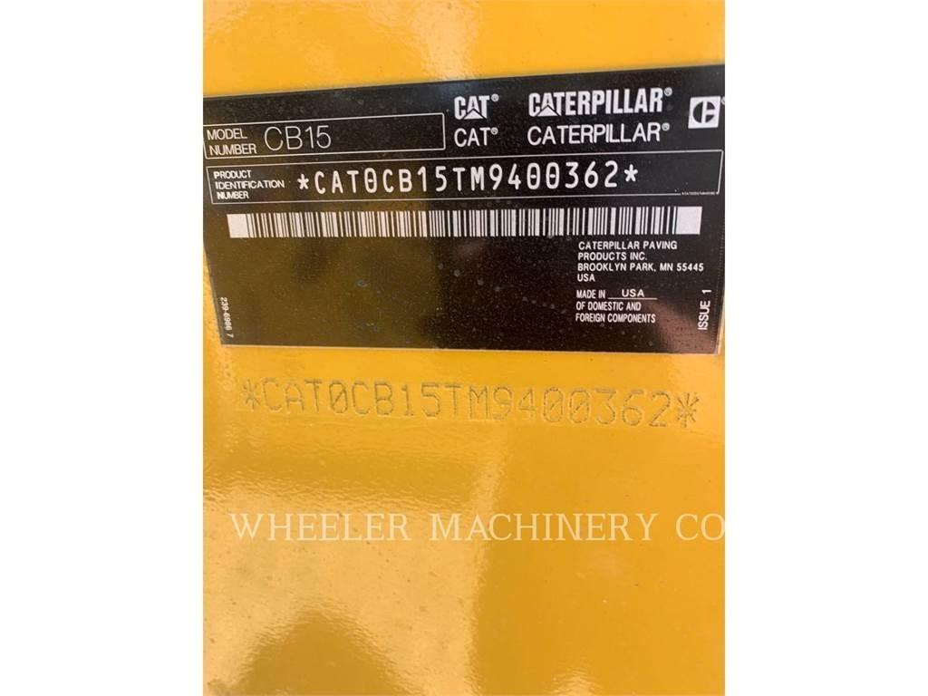 CAT CB15 CW VV Twin drum rollers