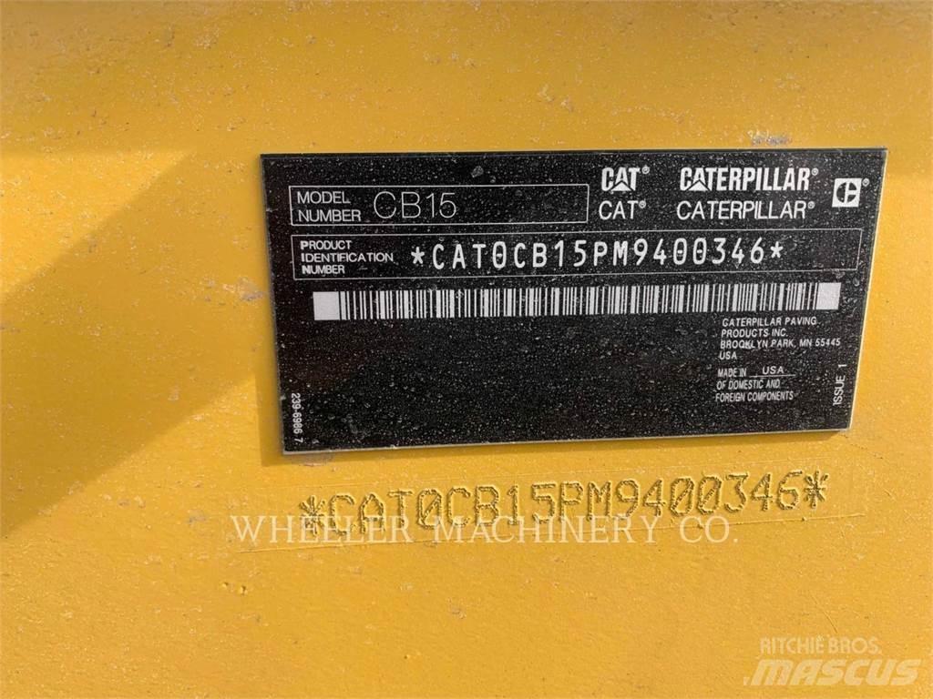 CAT CB15 VV Twin drum rollers