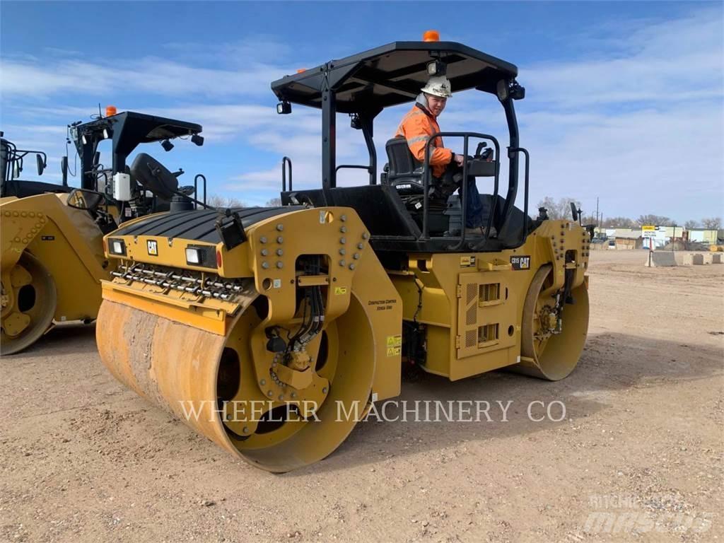 CAT CB15 VV Twin drum rollers