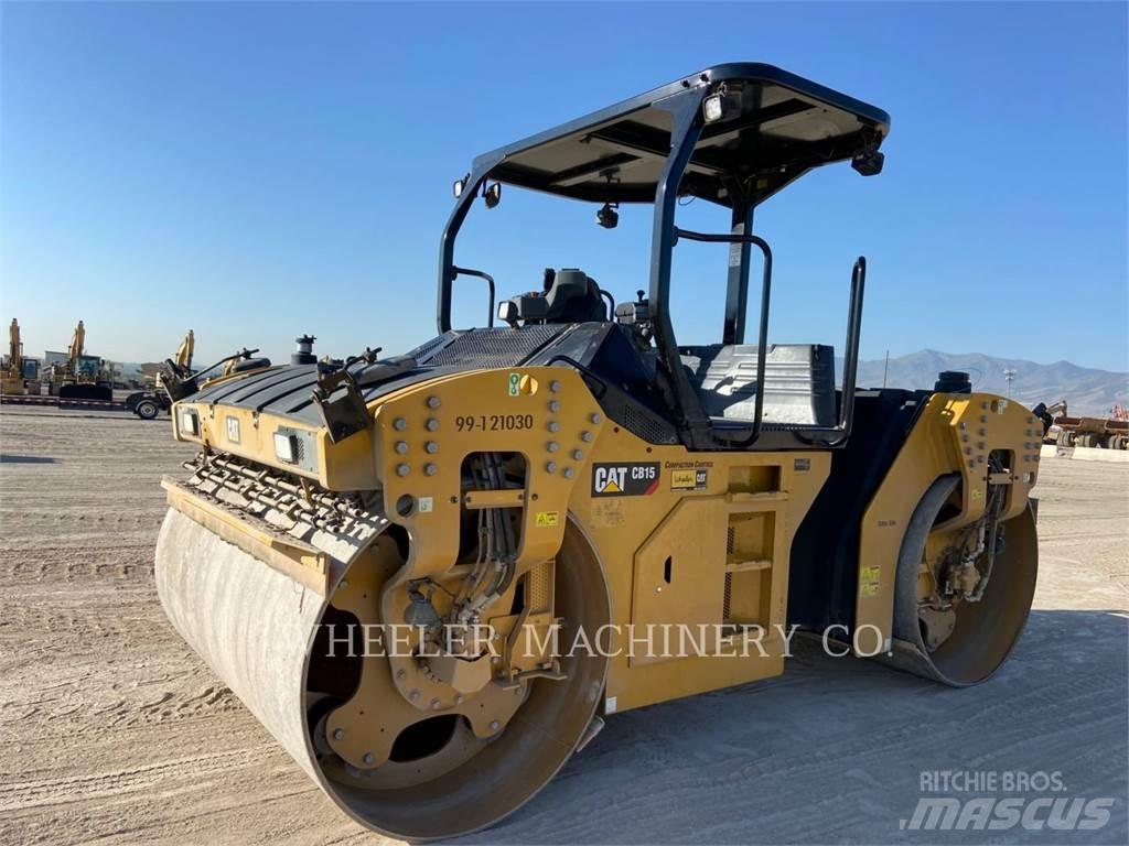 CAT CB15 VV Twin drum rollers