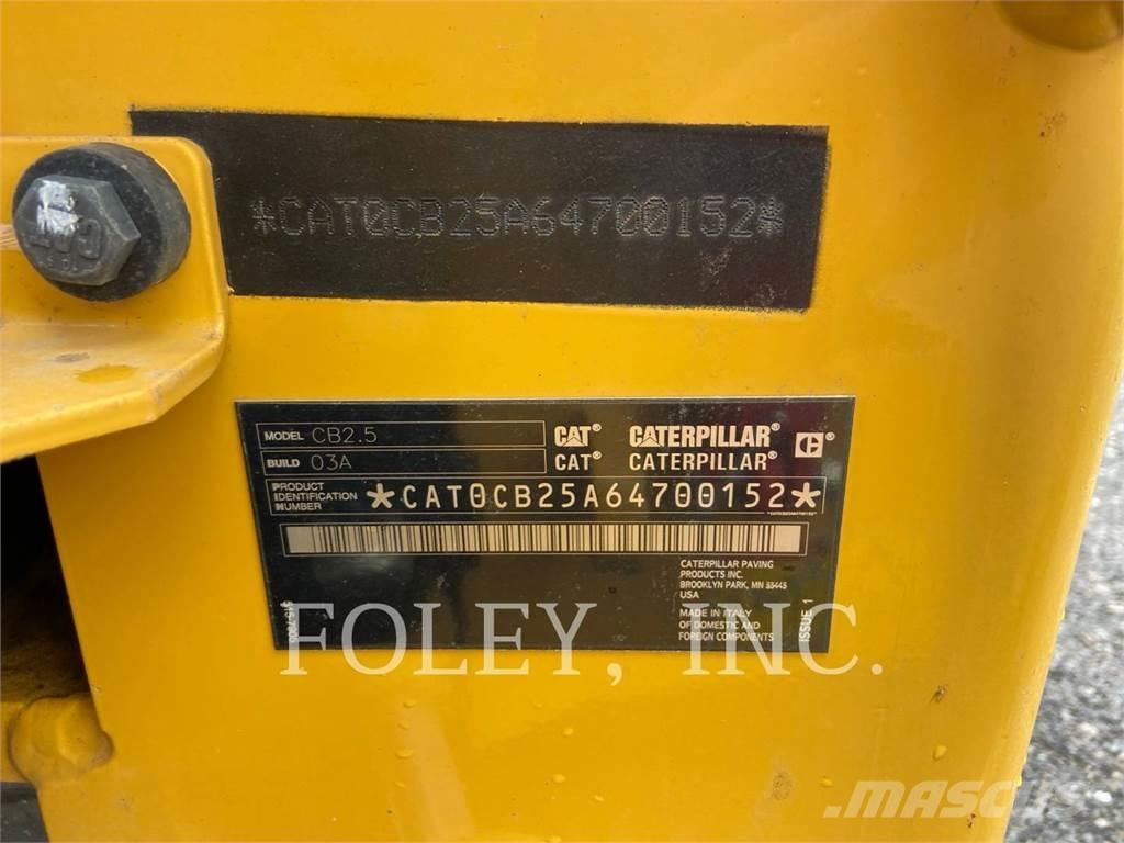 CAT CB2.5-03 Twin drum rollers