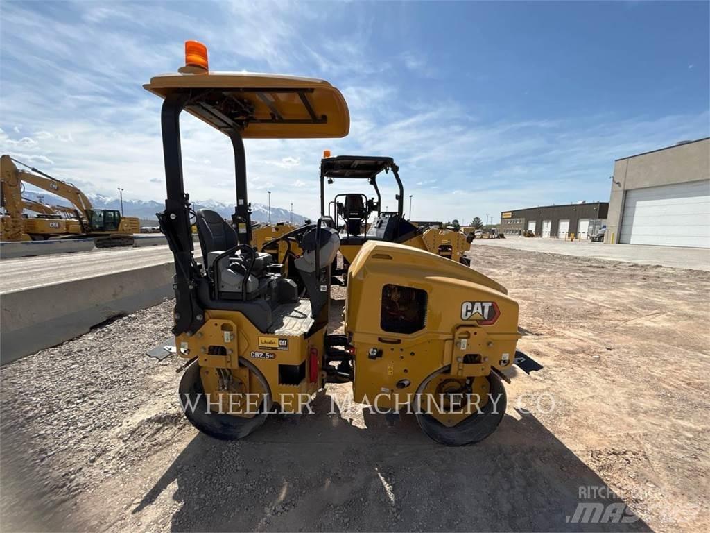 CAT CB2.5 GC Twin drum rollers