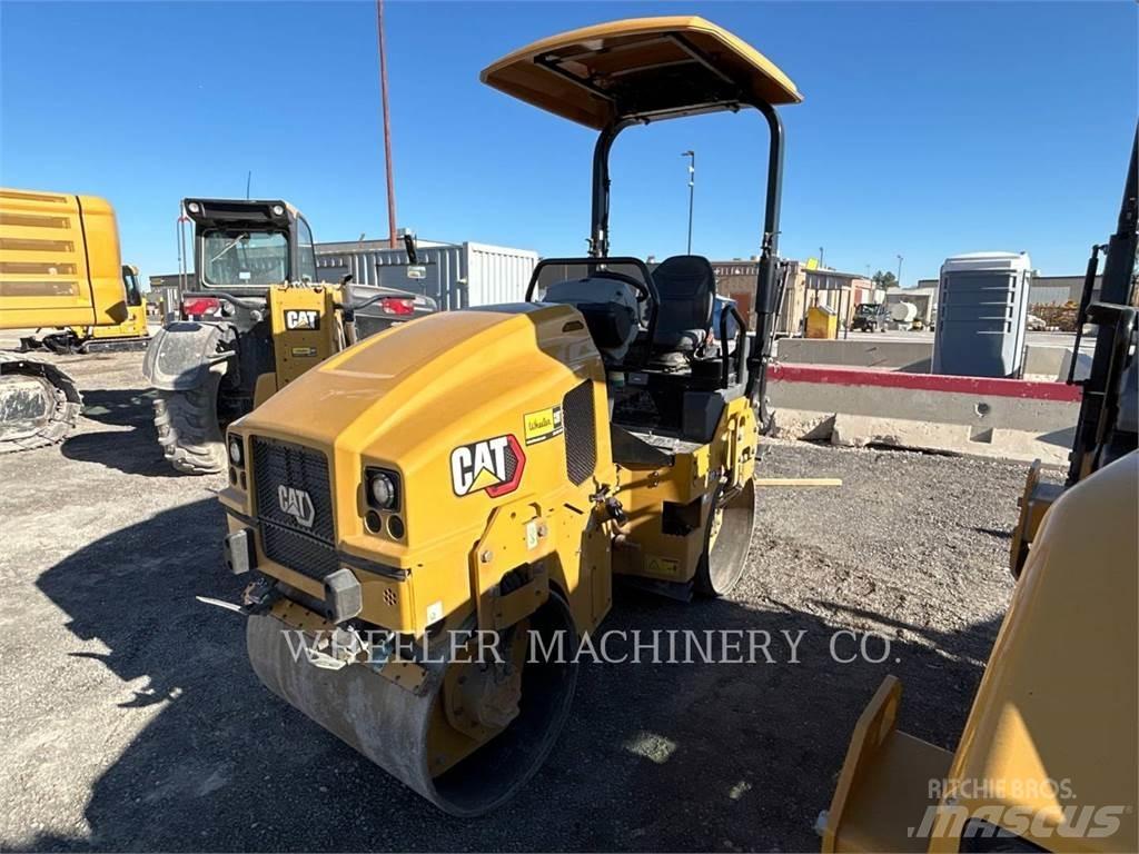 CAT CB2.5 GC Twin drum rollers