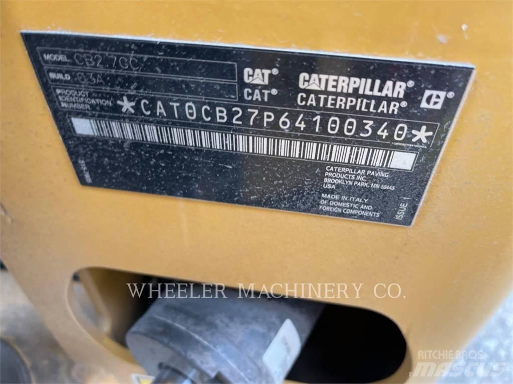 CAT CB2.7 GC Twin drum rollers