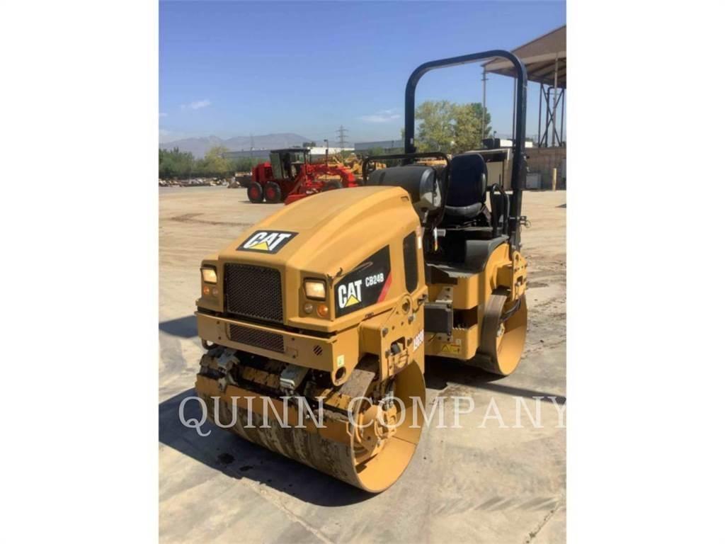 CAT CB24B Twin drum rollers