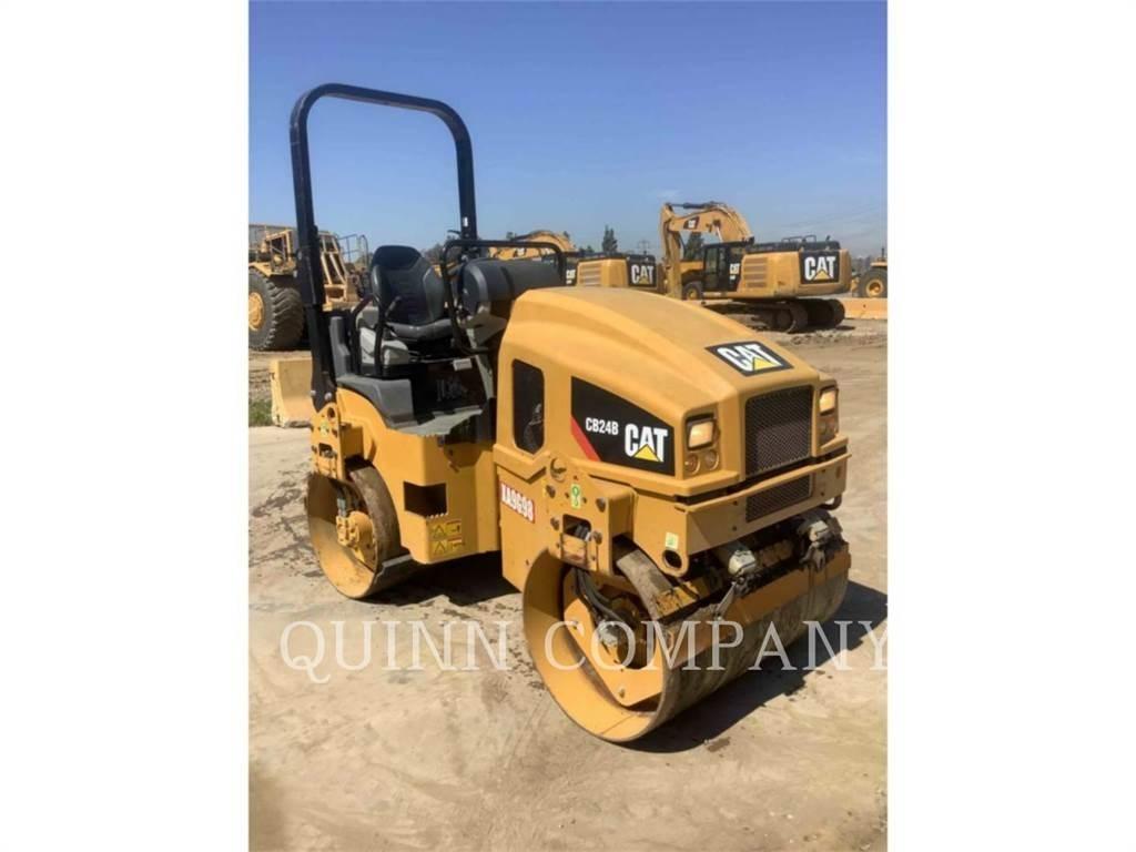 CAT CB24B Twin drum rollers