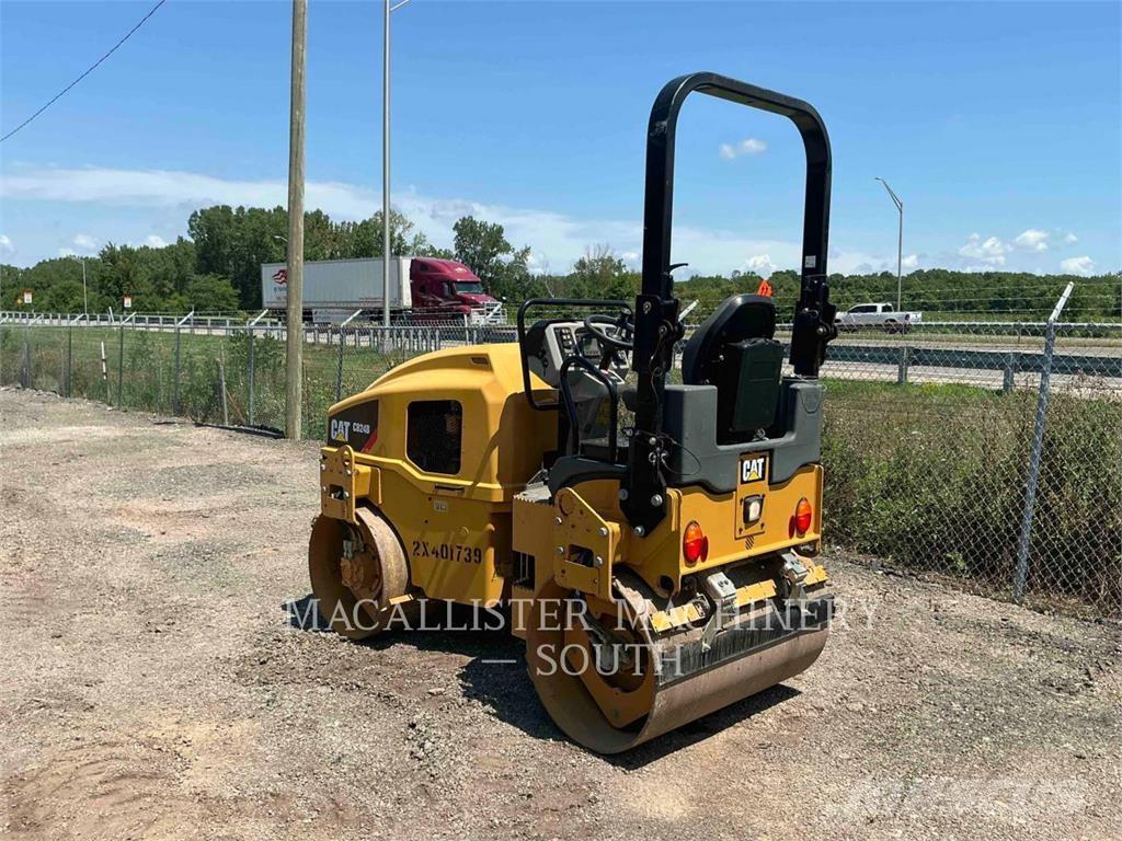 CAT CB24B Twin drum rollers