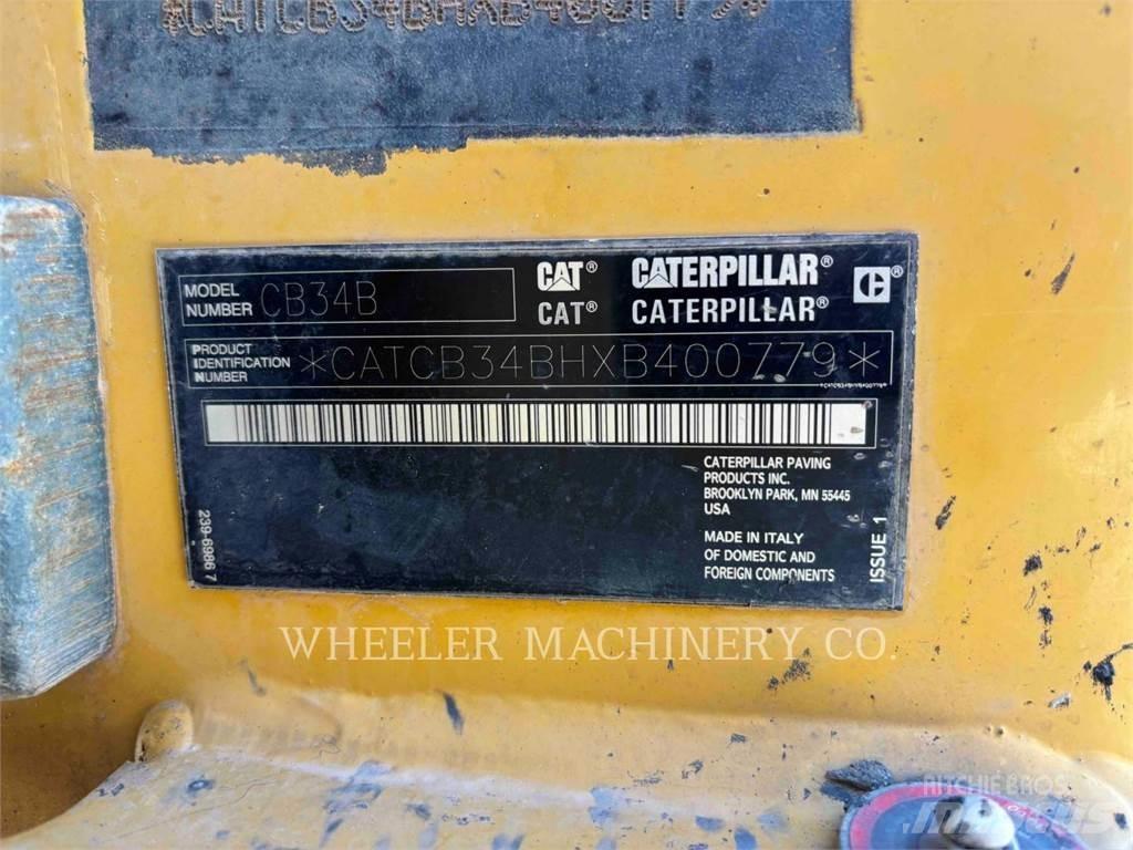 CAT CB34B Twin drum rollers