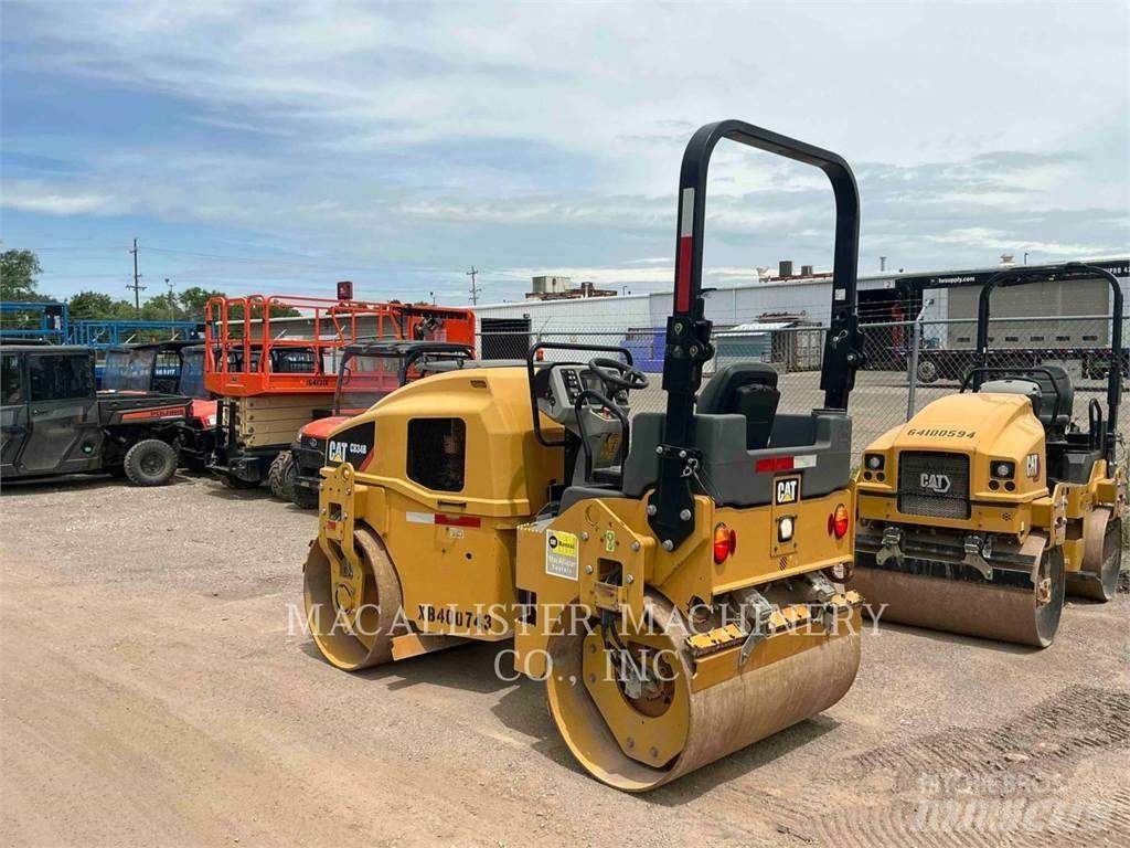 CAT CB34B Twin drum rollers