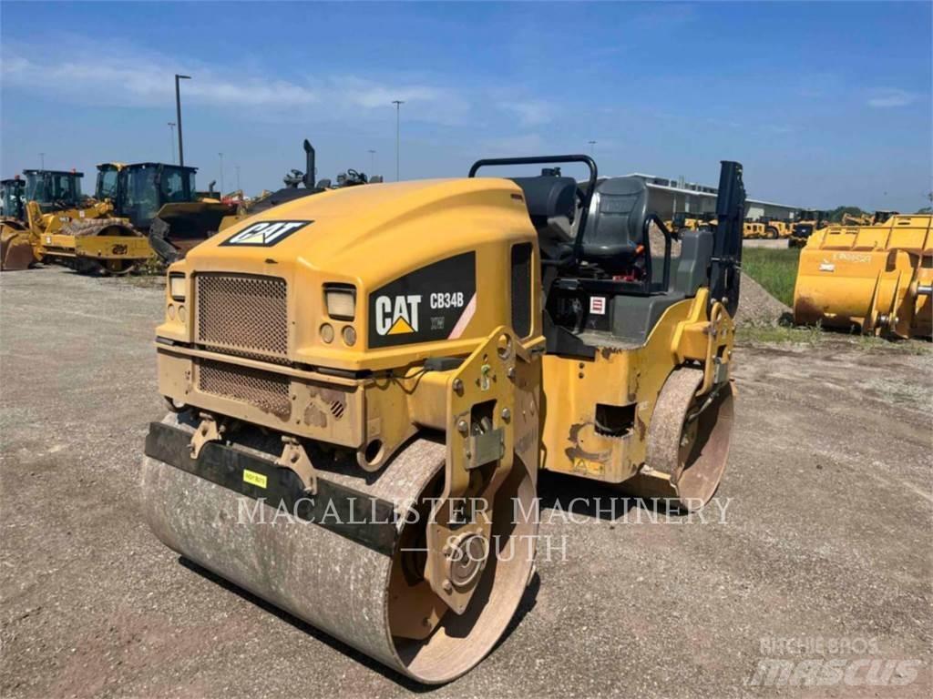 CAT CB34BXW Twin drum rollers