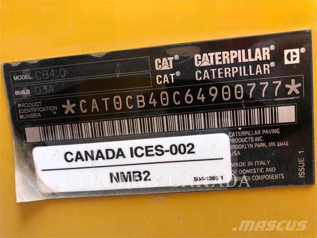 CAT CB4.0-03 Soil Compactors