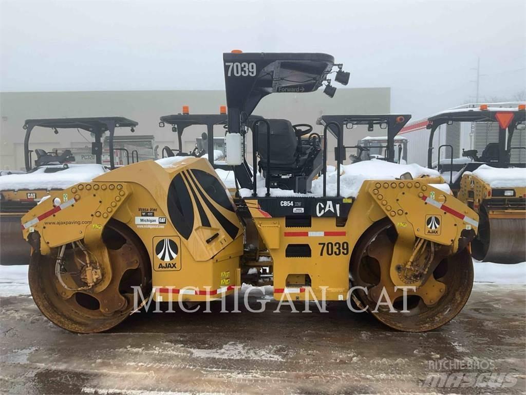 CAT CB54 XW Twin drum rollers