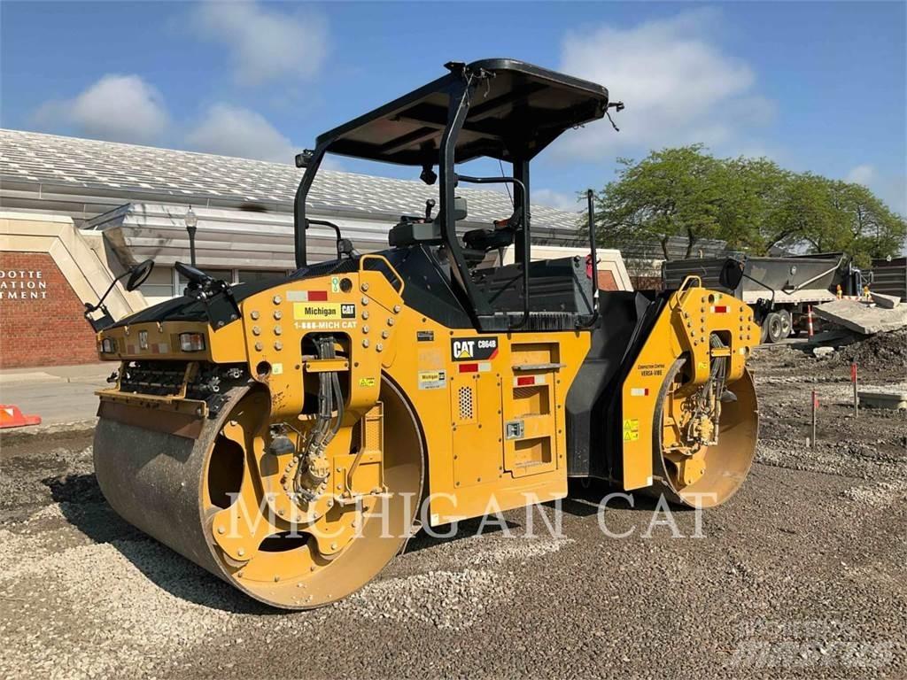 CAT CB64B Z Twin drum rollers