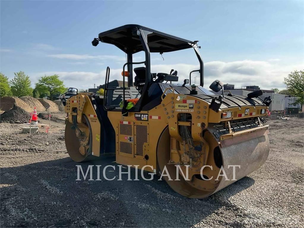 CAT CB64B Z Twin drum rollers