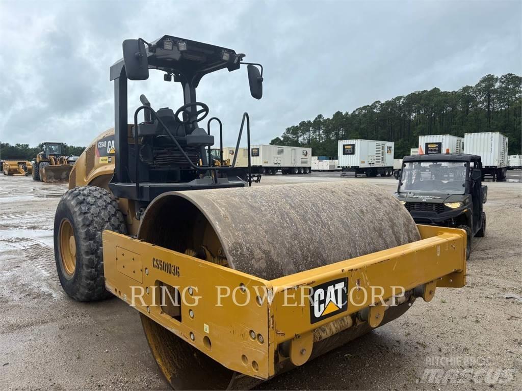 CAT CS54B Twin drum rollers