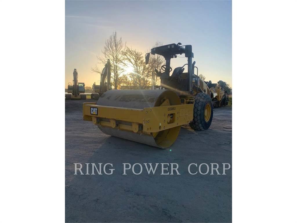 CAT CS54B BLUE Twin drum rollers