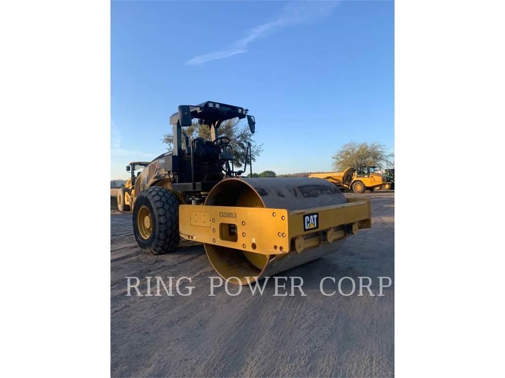 CAT CS54B BLUE Twin drum rollers