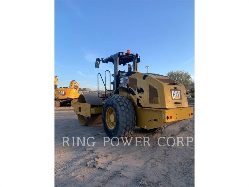 CAT CS54B BLUE Twin drum rollers
