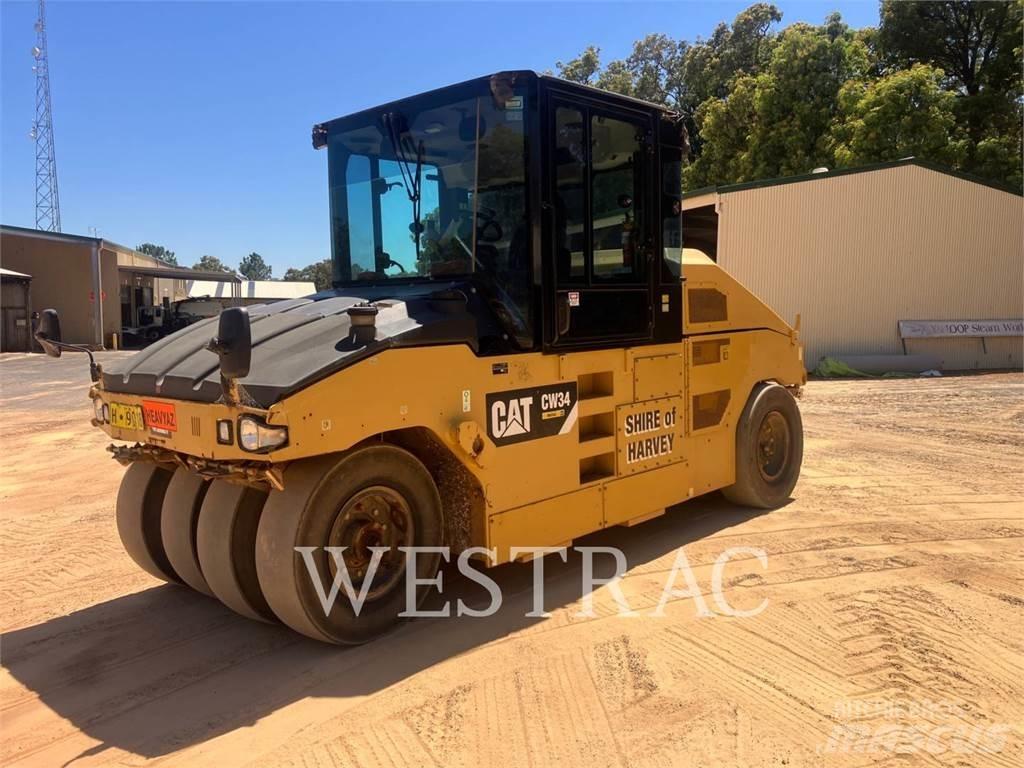 CAT CW34 Pneumatic tired rollers