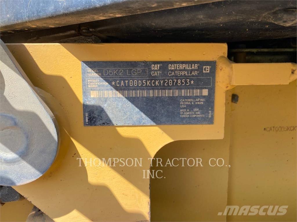 CAT D5K2 LGP Crawler dozers