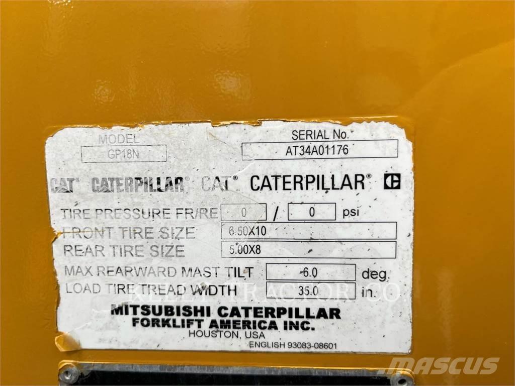 CAT MCFGP18N5 LPG trucks