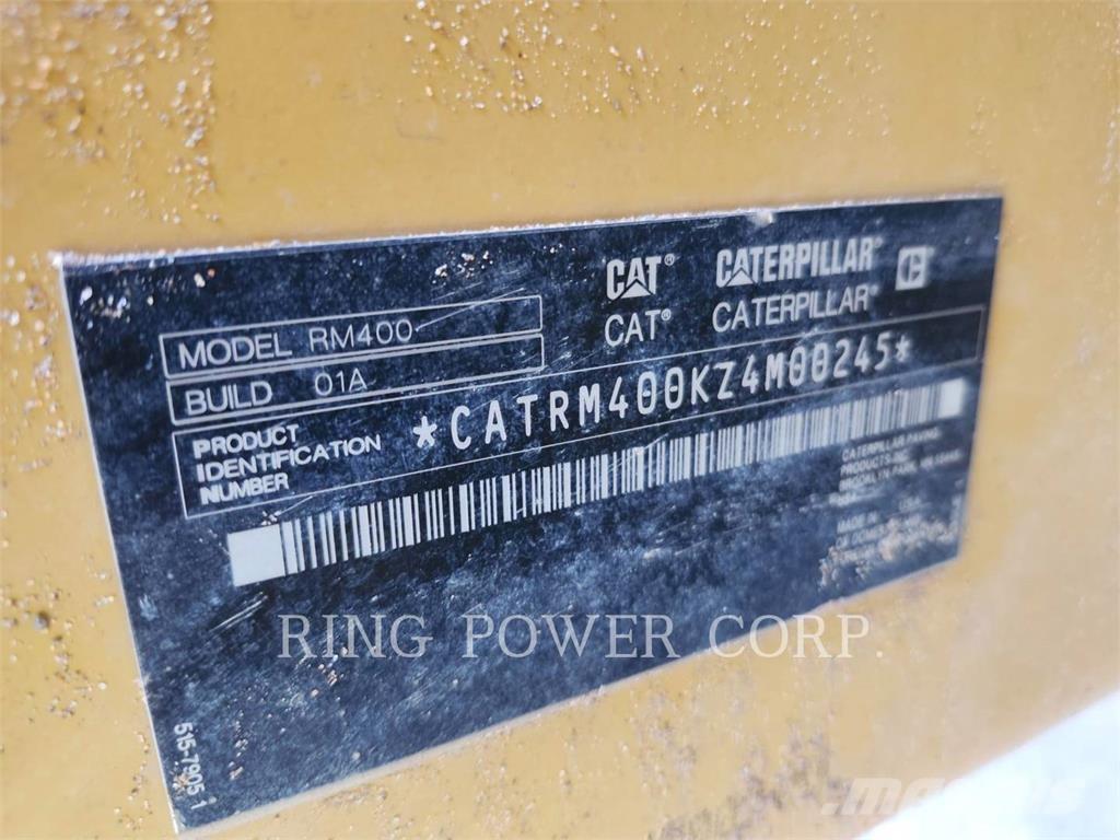 CAT RM400 Asphalt recyclers