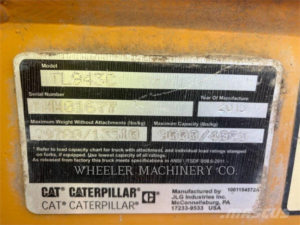 CAT TL943C CAB Telescopic Handlers