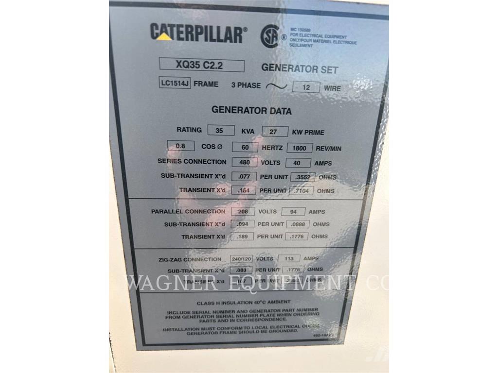 CAT XQ 35 Other Generators