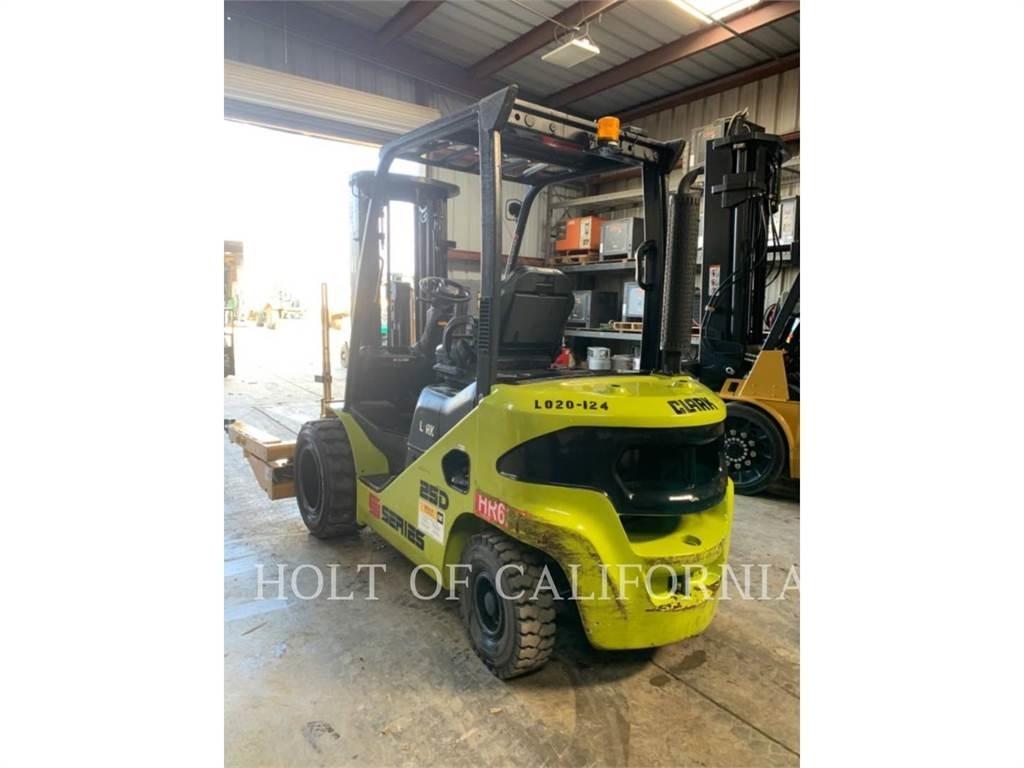 Clark S25D Diesel Forklifts
