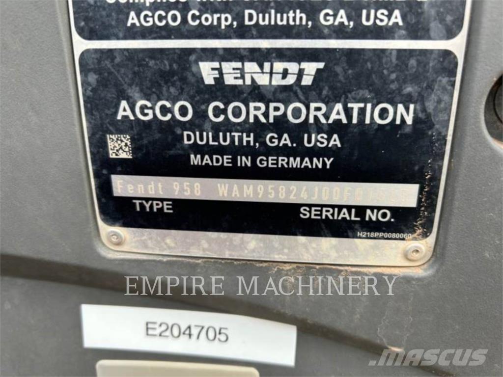 Fendt FT933G6 Tractors