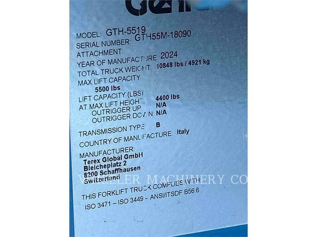 Genie GTH-5519 Telescopic Handlers