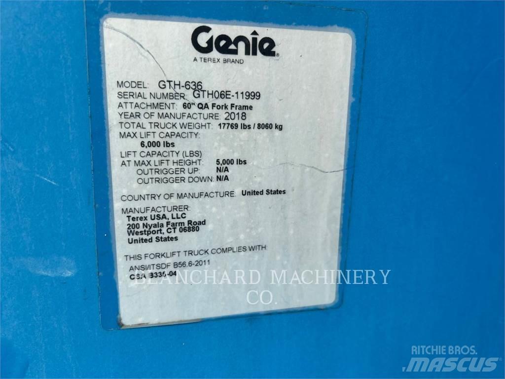 Genie GTH-636 Telescopic Handlers