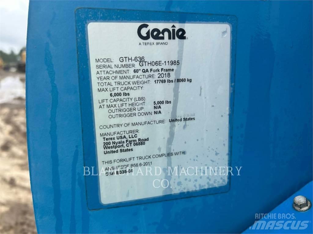 Genie GTH-636 Telescopic Handlers
