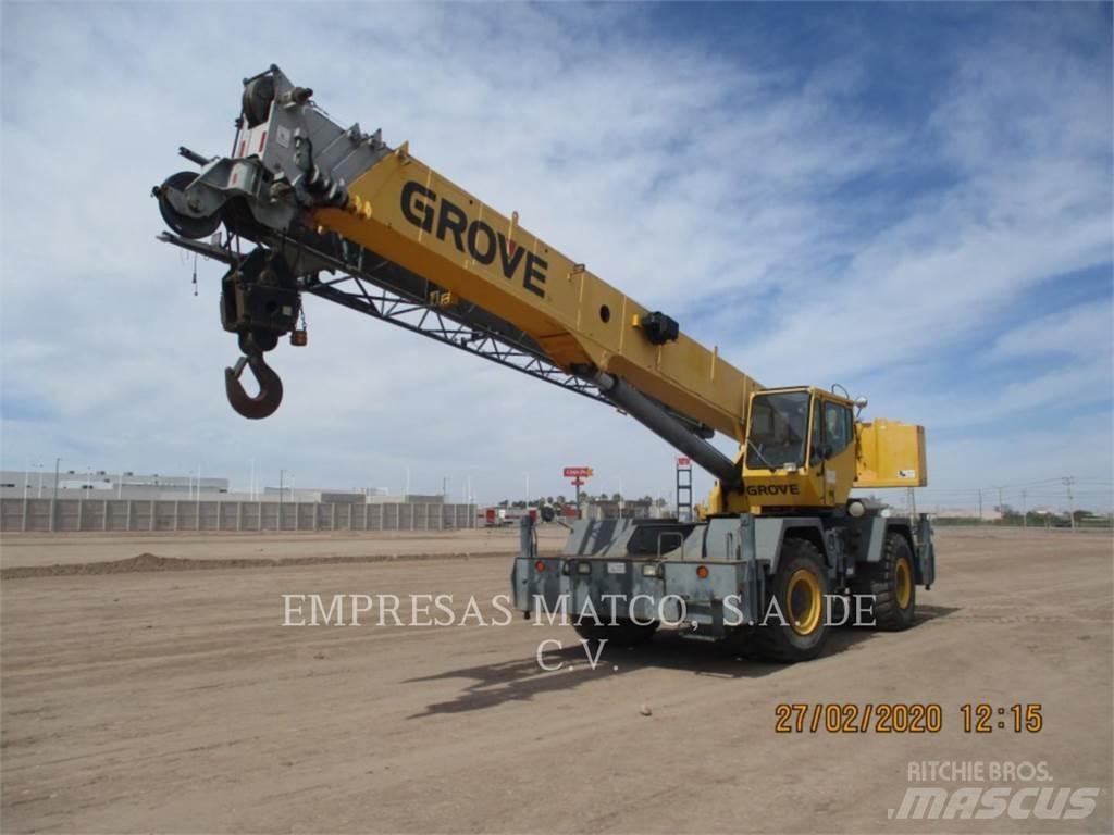 Grove RT600E Mobile and all terrain cranes