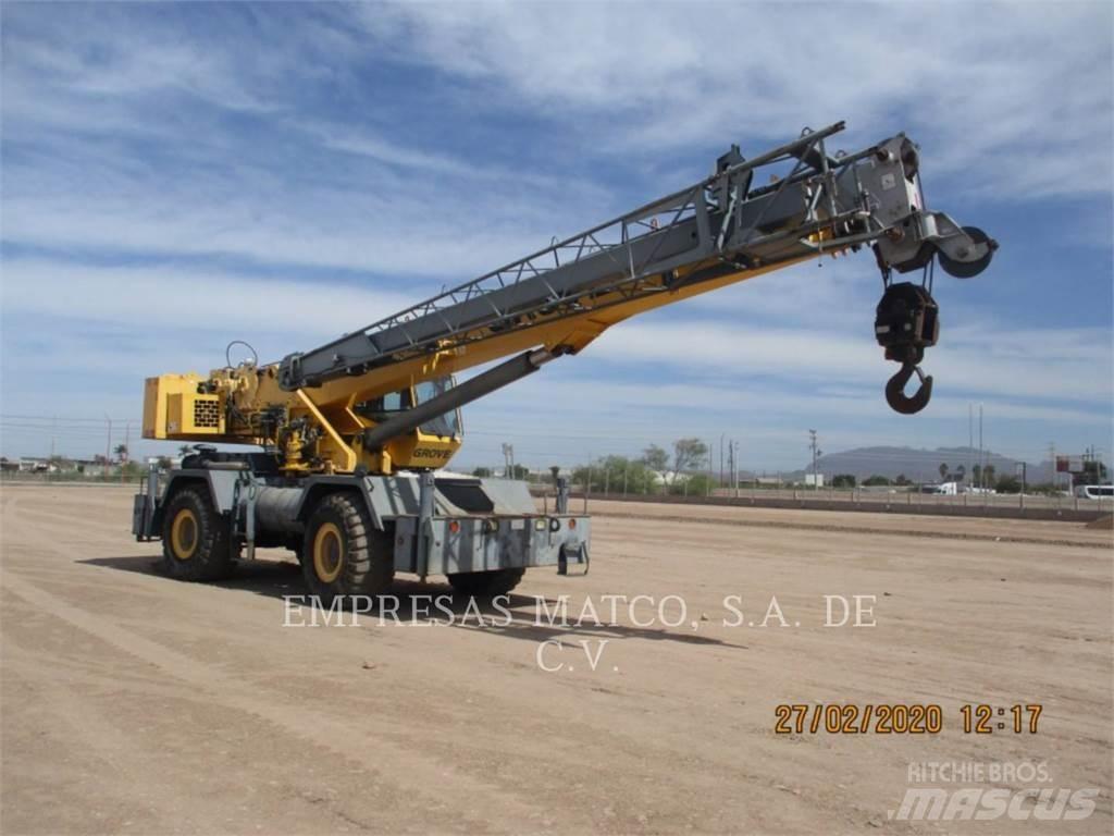 Grove RT600E Mobile and all terrain cranes