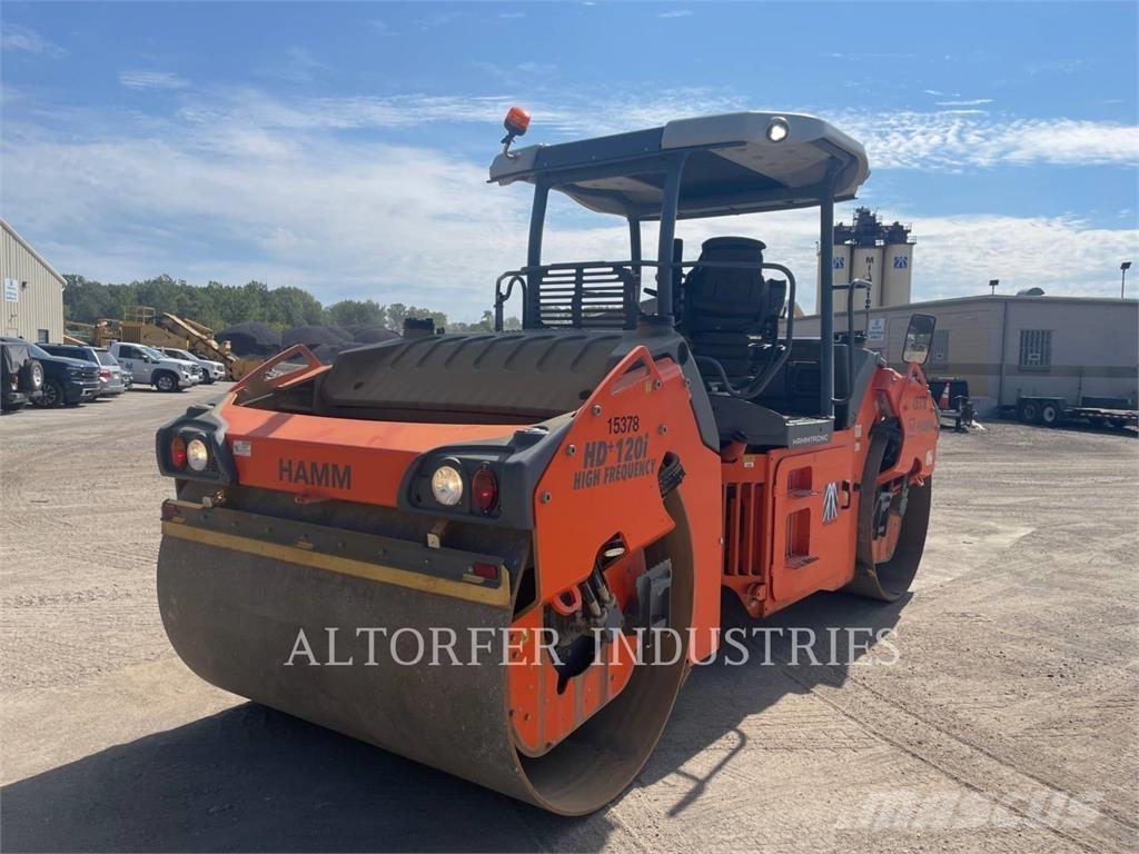 Hamm HD120IW-HF Twin drum rollers