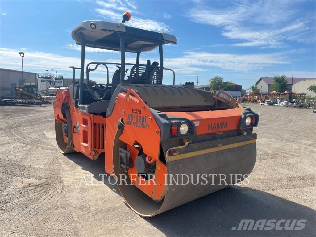 Hamm HD120IW-HF Twin drum rollers