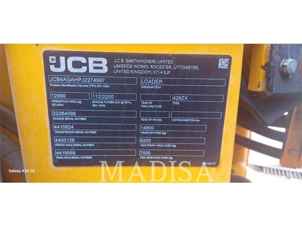 JCB 426B ZX Wheel Loaders