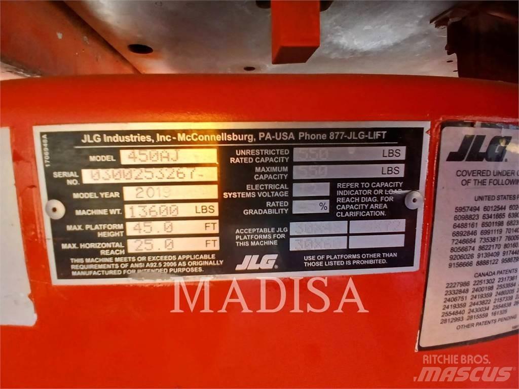 JLG 450AJ 4WD Articulated boom lifts